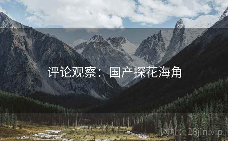 评论观察：国产探花海角