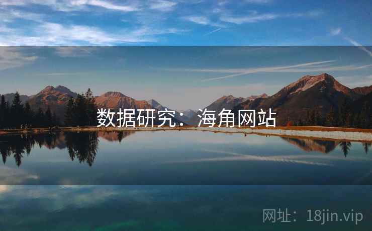 数据研究：海角网站