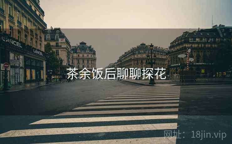茶余饭后聊聊探花