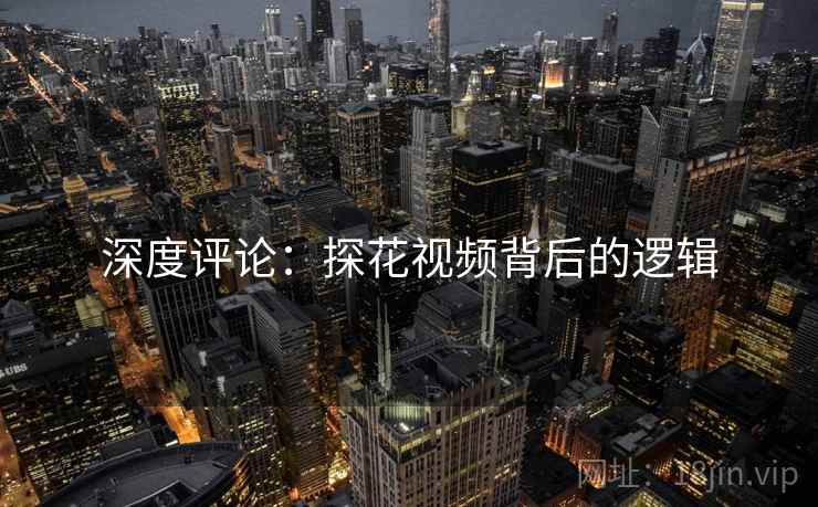 深度评论：探花视频背后的逻辑